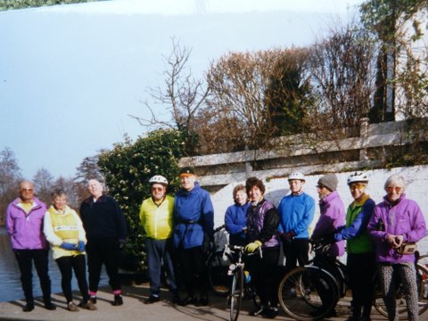 Lunch at Hinds Head Bray 1998